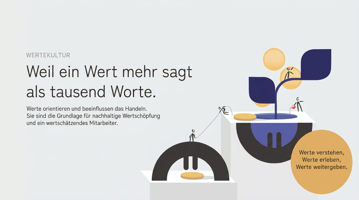 Wertekultur: Weil ein Wert mehr sagt als tausend Worte